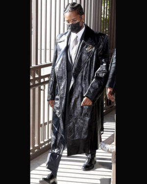 A$AP Rocky Leather Coat