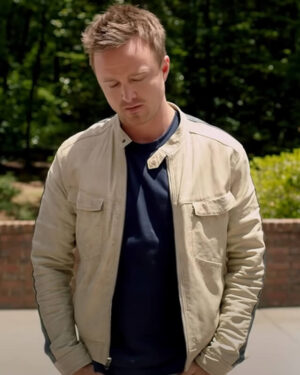 Aaron Paul Need for Speed Leather Jacket