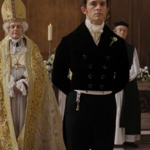 Anthony Bridgerton Black Wedding Tailcoat S02