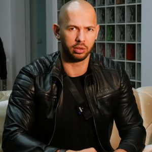 Andrew Tate Top G Black Leather Jacket