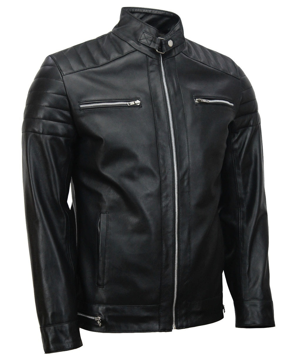 Andrew Tate Top G Black Leather Jacket