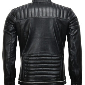 Andrew Tate Top G Black Leather Jacket