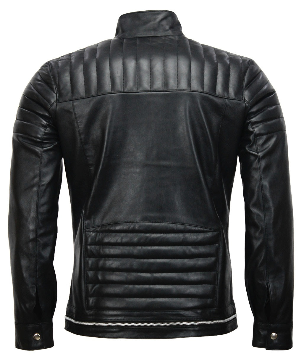 Andrew Tate Top G Black Leather Jacket