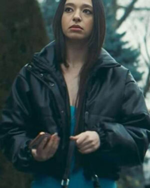 Anora Ani Black Leather Jacket