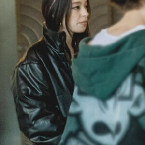 Anora Ani Black Leather Jacket