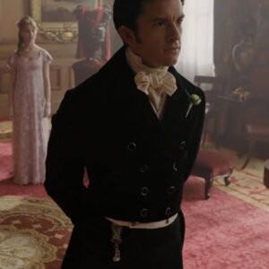 Anthony Bridgerton Black Wedding Tailcoat S02