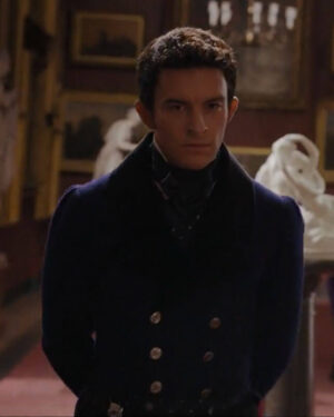 Anthony Bridgerton Blue Wool Tailcoat S02