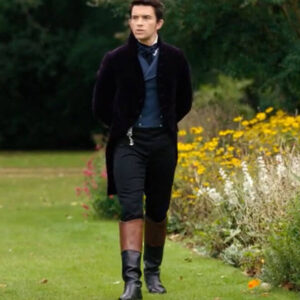 Anthony Bridgerton Purple Coat S02