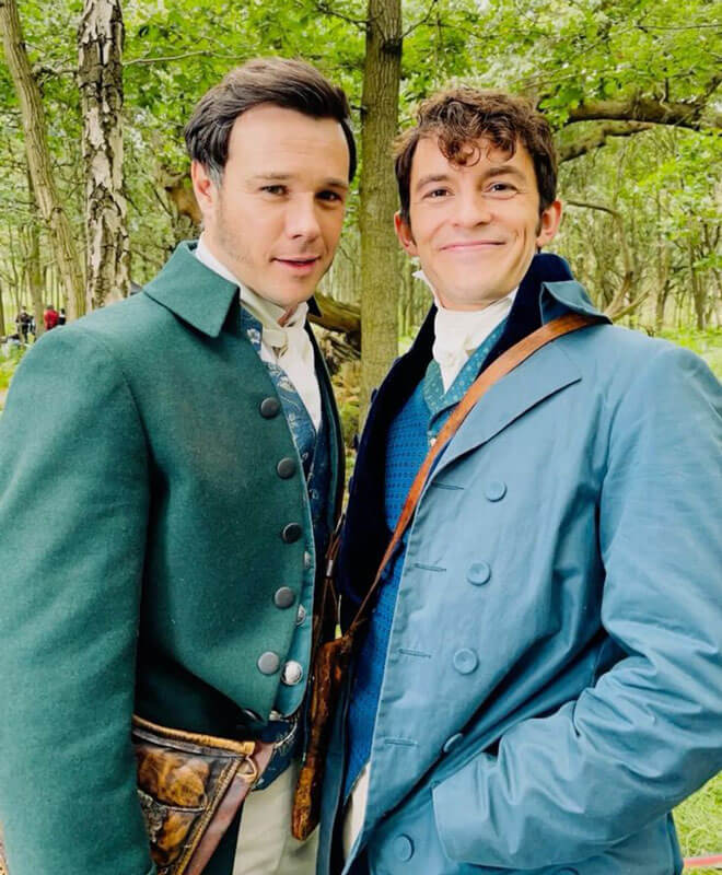 Viscount Edmund Bridgerton Blue Coat S02