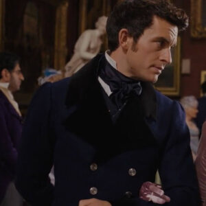 Anthony Bridgerton Blue Wool Tailcoat S02