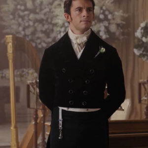 Anthony Bridgerton Black Wedding Tailcoat S02