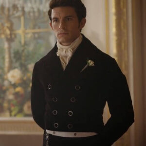 Anthony Bridgerton Black Wedding Tailcoat S02