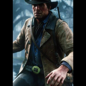 RDR Arthur Morgan Brown Leather Coat