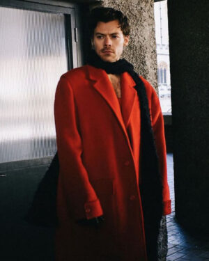 Harry Styles As It Was Red Coat