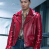 Bad and Crazy Wi Ha-joon Biker Leather Jacket