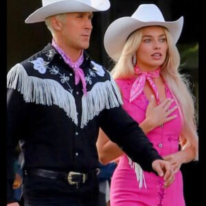 Barbie Ryan Gosling Black Cowboy Jacket
