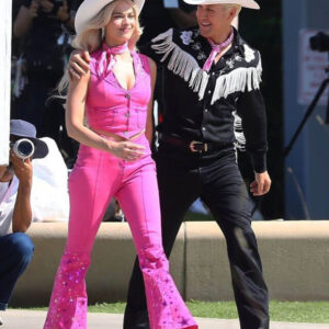 Barbie Ryan Gosling Black Cowboy Jacket