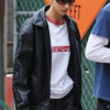 USA Bella Hadid Leather Jacket