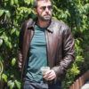 Ben Affleck Brown Leather Jacket