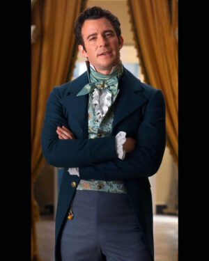 Benedict Bridgerton Blue Coat S03