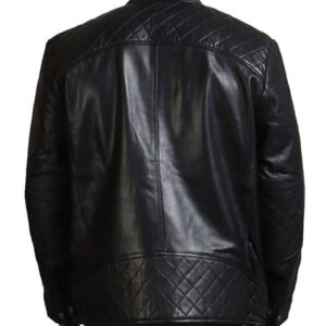 Black Classic Biker Leather Jacket