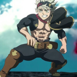 Black Clover Asta Leather Robe