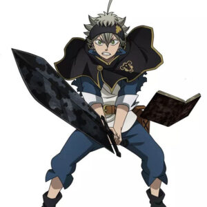Black Clover Asta Leather Robe