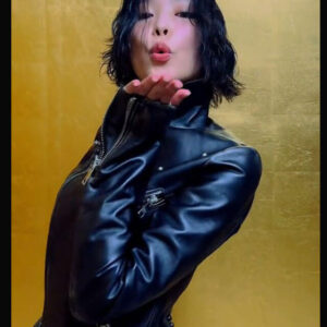 Blackpink Jennie Biker Leather Jacket