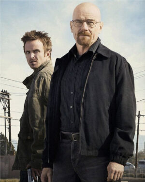 Walter White Breaking Bad Black Jacket