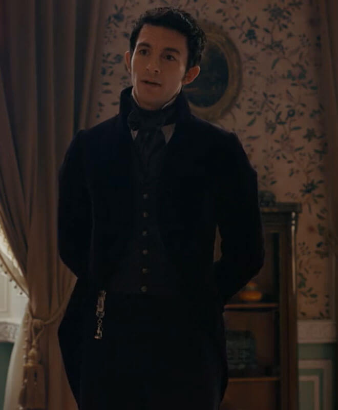 Anthony Bridgerton Purple Coat S02