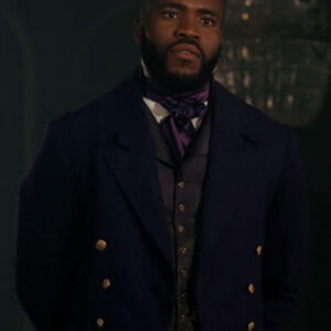 Bridgerton S02 Will Mondrich Blue Tailcoat