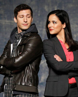 Brooklyn Nine-Nine Detective Jake Peralta Bomber Leather Jacket