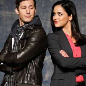 Brooklyn Nine-Nine Detective Jake Peralta Bomber Leather Jacket