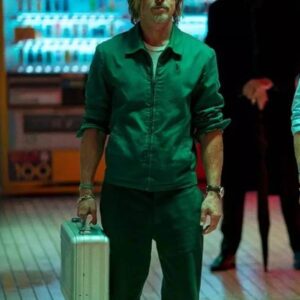 Bullet Train Brat Pitt Green Jacket
