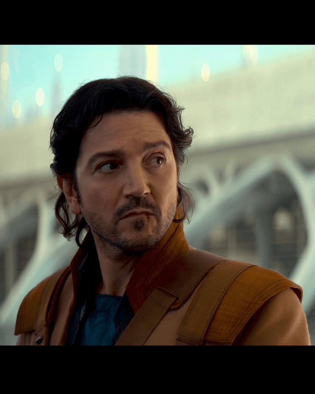 Cassian Andor Brown Suede Coat