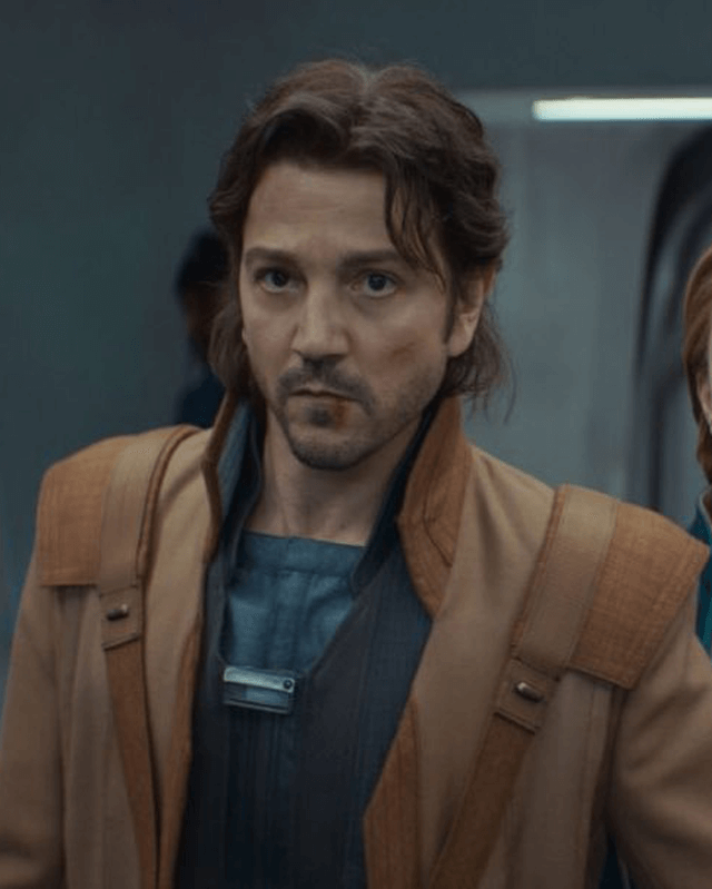 Cassian Andor Brown Suede Coat