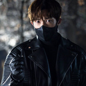Choi Jin-Hyuk Rugal Black Leather Jacket