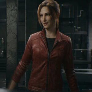 Resident Evil: Death Island Claire Redfield Leather Jacket
