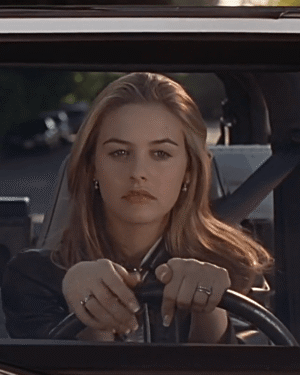 Clueless Cher Biker Leather Jacket