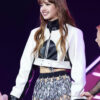 Blackpink Lisa Coachella Cropped Leather Jacket