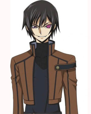 Code Geass Lelouch vi Britannia Brown Jacket