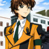 Code Geass Suzaku Kururugi Brown jacket
