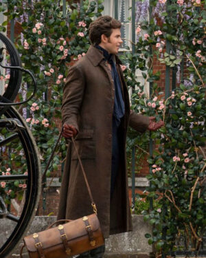 Colin Bridgerton Brown Coat S03