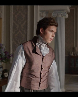 Colin Bridgerton Brown Waistcoat S03