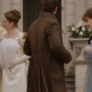 Colin Bridgerton Brown Coat S03