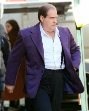 The Penguin Colin Farrell Purple Blazer