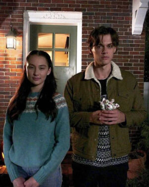 Conrad Fisher The Summer I Turned Pretty Suede Shearling Jacket