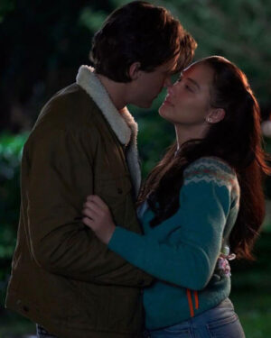 Conrad Fisher The Summer I Turned Pretty Suede Shearling Jacket