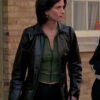 Friends Monica Black Leather Jacket