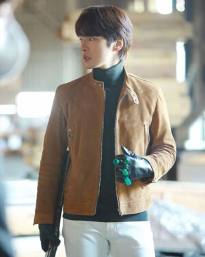 Crash Landing On You Gu Seung-Joon Suede Jacket